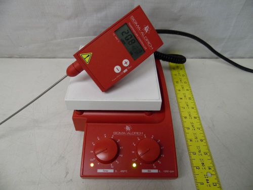 IKA / Sigma-Aldrich MSC Basic S47 Stirrer Hot Plate w/ ETS D4 Temp Controller