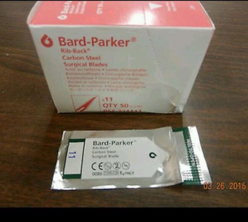 BD Bard Parker 371111 Surgical Blades Sz 11 carbon steel Box of 50