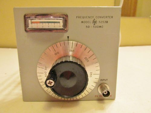 HP / Agilent  50 - 500 MC Frequency Converter 5253B