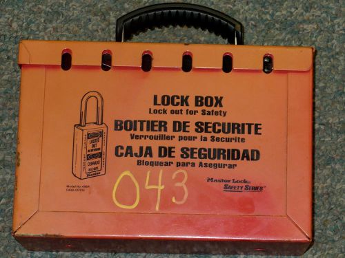 MASTERLOCK LOCK OUT BOX #498A- Free Shipping