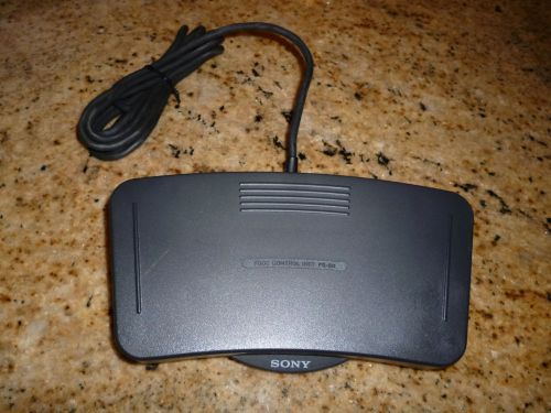 SONY FS-80 FOOT CONTROL PEDAL UNIT FOR M2000 M2020 DICTATION MACHINE TRANSCRIBER