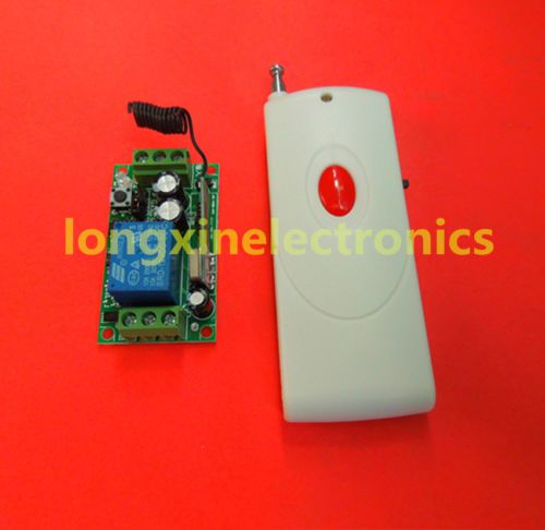 DC 12v 10A relay 1CH wireless RF Remote Control Switch remote controller 315MHZ