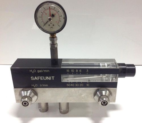 SAFEUNIT 15-3 50-10 FLOWMETER W/ GAUGE