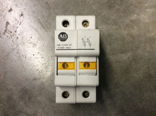 Allen Bradley 1492-FB2C30-L Ser A Fuse Holder 600V 30A