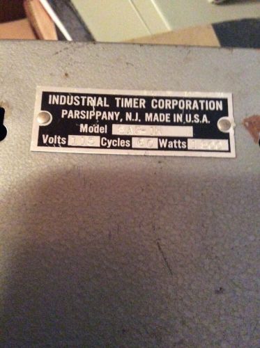 Industrial Timer