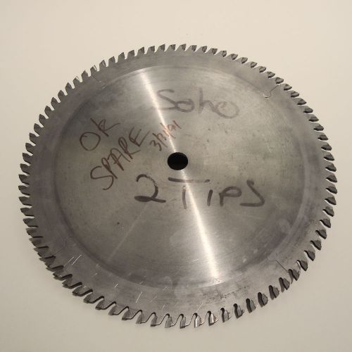 10&#034; Carbide-Tipped Circular Saw Blade 80 Teeth, 5/8&#034; Arbor