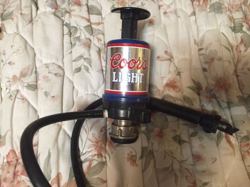 COORS LIGHT  BEER KEG PARTY PUMP TAP frat  pi beta sigma bar college picnic game