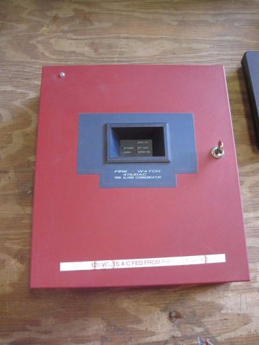 FireLite FireWatch 411UDAC Fire Control Communicator Module, Cabinet,Key EUC JS