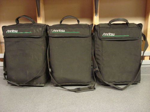Lot of 3 anritsu d41310 soft sided carry cases for the ml24xxa series for sale