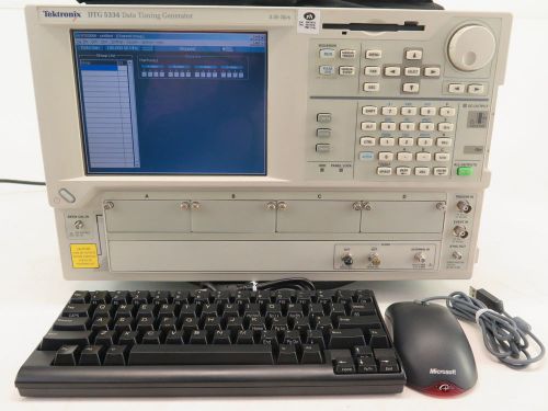 Tektronix DTG 5334 Data Timing Generator 3.35Gb/s