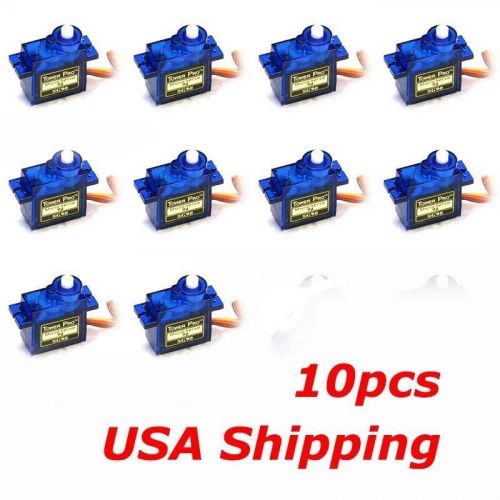 10x Genuine SG90 Mini Micro 9g Servo For RC  (US Seller, Free Shipping) 012