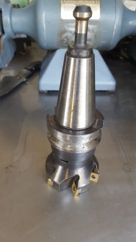 SANDVIK 3&#034; DIAM FACE SHELL MILL  CNC BT40 TOOL HOLDER