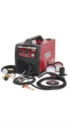 Lincoln electric steel welding weld pak 140 hd wire-feed flux model # k2514-1 for sale