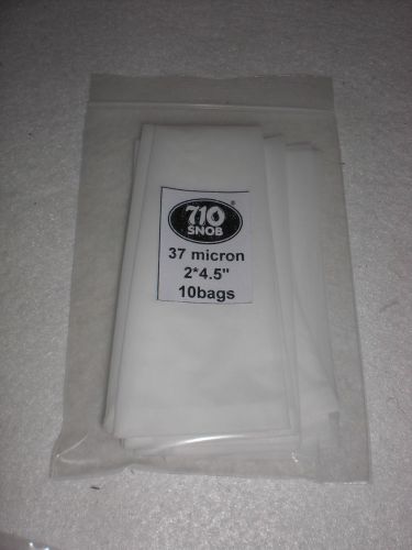 Rosin bags 2&#034; x 4.5&#034; 37u MICRON, Rosin Press