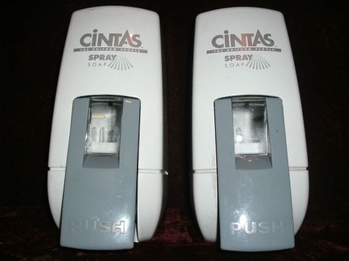 2 Cintas Soap Dispensers - Plastic, White