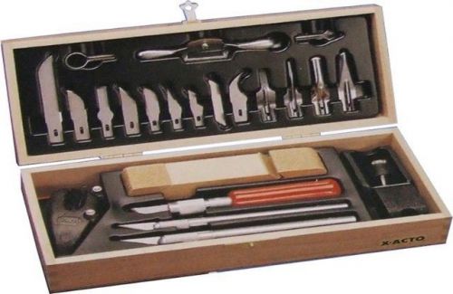 X-ACTO Standard Hobby Tool Set X5086 25 piece set. Measures 10&#034; x 4 3/4&#034; x 2 1/4