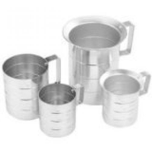 Crestware 2-Quart Aluminum Liquid Measures