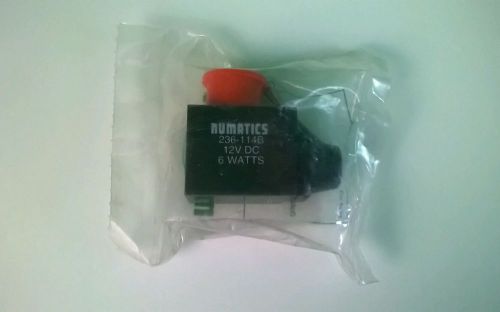 Numatics 235-114B 12V DC 6 Watts