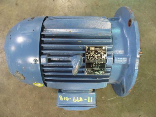 WEG W21 5HP SEVERE DUTY AC MOTOR VERTICAL #518206D MOD:W21 RPM:1750 NEW