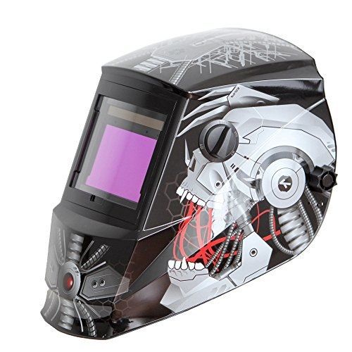 Antra AH6-660-6320 Solar Power Auto Darkening Welding Helmet with AntFi X60-6