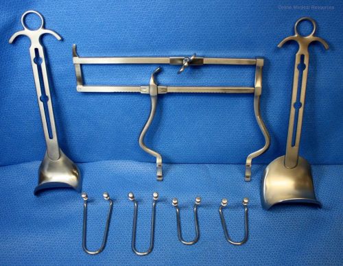 Miltex Balfour Abdominal Retractor w/ Ratchet Bar German Stainless New