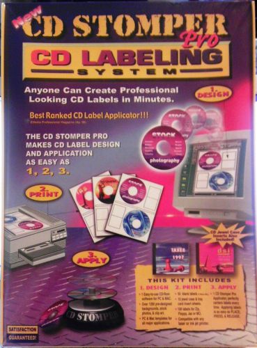 CD Stomper Pro CD Labeling System