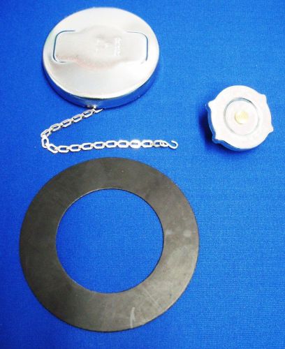 Lot lincoln welder fuel gas &amp; radiator cap &amp; neck seal sa-200 sa 250 sae-400 for sale