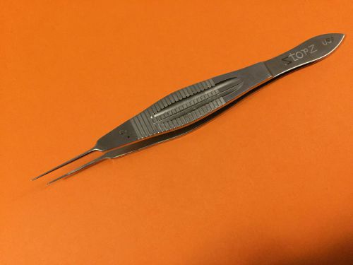 Storz® E1796 Castroviejo Suture Forceps, 0.12mm Teeth, 108mm Length