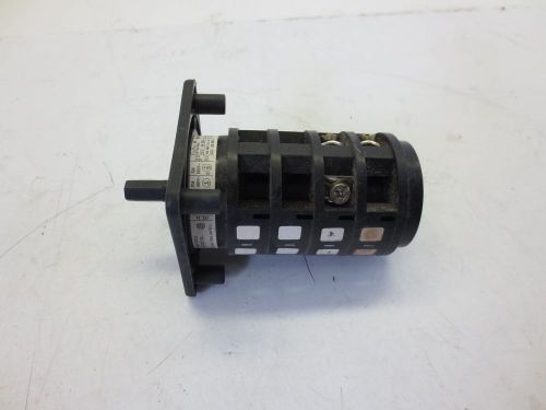 Salzer S225 Rotary Cam Switch