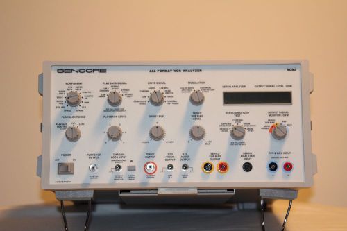 Sencore VC93 All Format VCR Servo Analyzer Unit w Orig Leads. (Free Shipping)