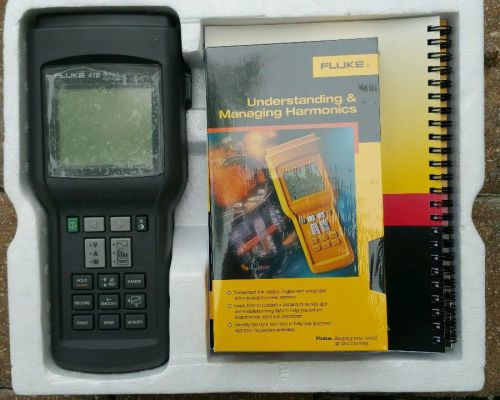 Fluke 41B HandHeld Power Harmonics Analyzer