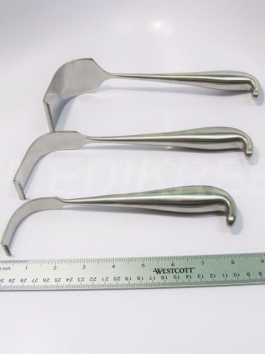 MAYERDING RETRACTOR SET OF 3 RETRACTOR &#034;KREBS&#034; German Steel