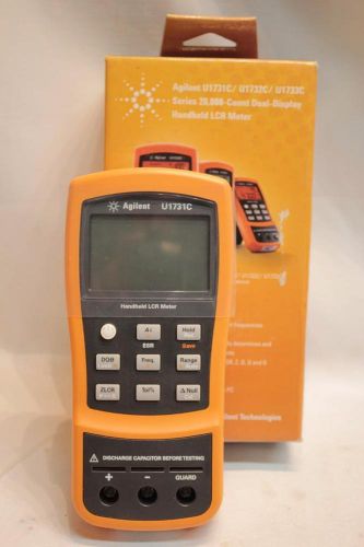 Agilent 20,000-Count Dual Display Handheld LCR Meter (U1731C-CFG001)