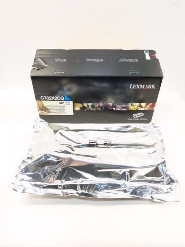 NEW LEXMARK C782X2CG GENUINE CYAN TONER CARTRIDGE D524638