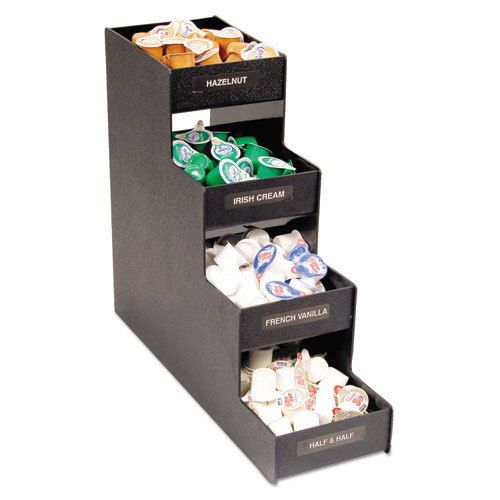 Vertiflex™ narrow condiment organizer, 6w x 19d x 15 7/8h, black for sale