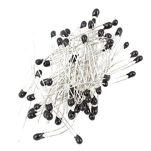 uxcell 50pcs 10K Ohm 0.05W 3435B NTC Thermistors Resistor MF52-103