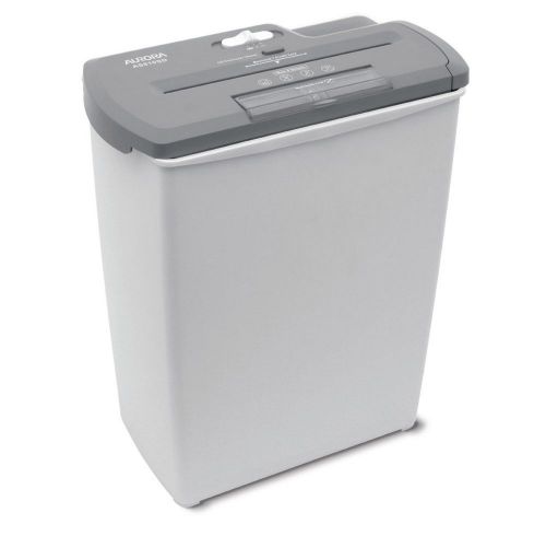 Aurora AS810SD 8-Sheet Strip-Cut Paper CD and Credit Card Shredder Basket