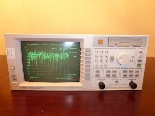 Agilent / hp 8714et 300khz - 3ghz rf vector t/r network analyzer - calibrated! for sale