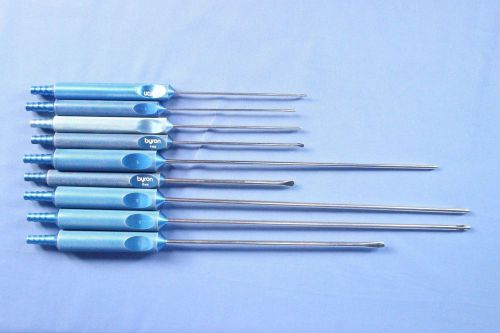 Byron Liposuction Cannula Set of 9 Liposuction Cannulas with Warranty