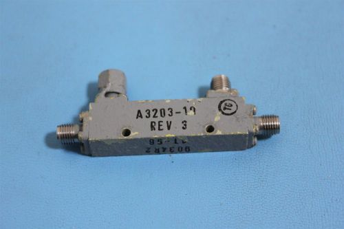 ALANTECRF DIRECTIONAL COUPLER RF SMA A3203-10 REV 3