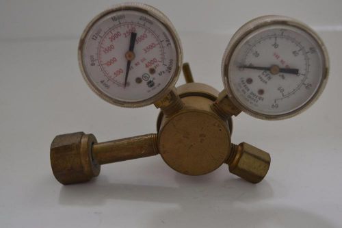 Harris Model 301-AR/CD60 Brass Gas Regulator Untested Parts Only! Steampunk