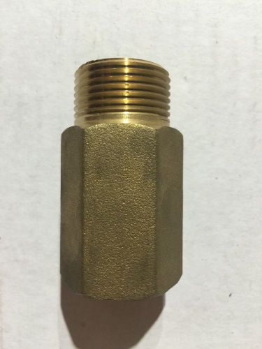 Brass sprinkler head extension | 3/4&#034; diameter x 1-1/2&#034; long. for sale