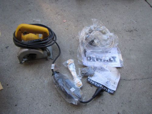 New Dewalt tile saw DW861W