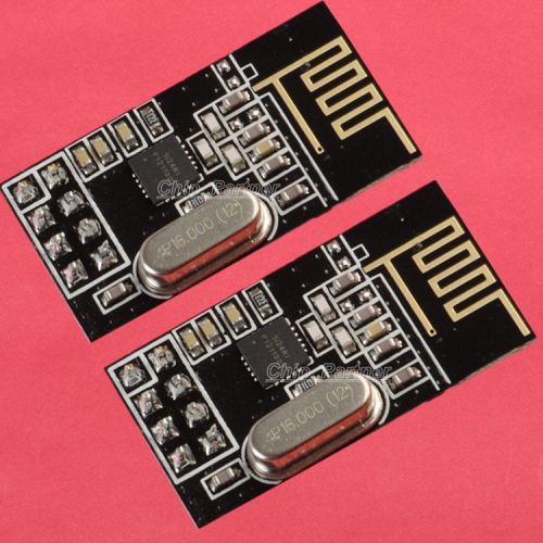 2PCS 2.4G SI24R01 Antenna Wireless Module Compatible NRF24L01+