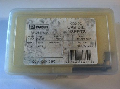 Panduit ReelSmart CA9 Die Insert CD9-9C NEW