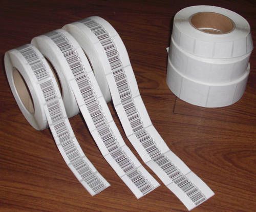 Eas 4,000 rf 8.2mhz checkpoint® compatible labels. blowout!!!! for sale