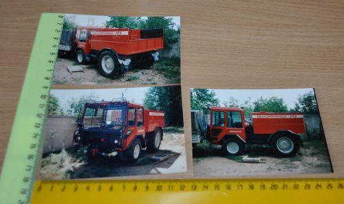 MTZ Tractor Truck Fire Engine Photo Soviet Russian