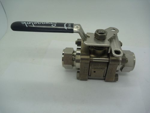 Swagelok SS-65TDVS16, 1&#034; OD Vented Ball Valve, 316 Stainless Steel, SS-65TS16