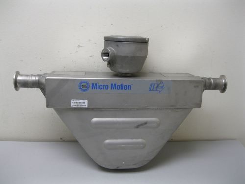 1&#034; Micro Motion R100 Mass Flow Sensor w/ Core Processor CALIBRATED A12 (1762)