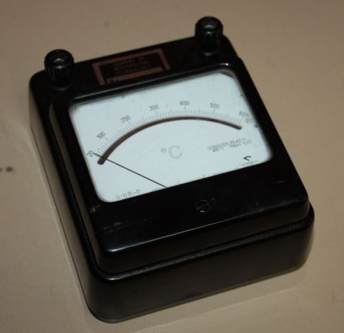 Vintage gossen 600 deg c temperature display meter fe const thermocouple for sale